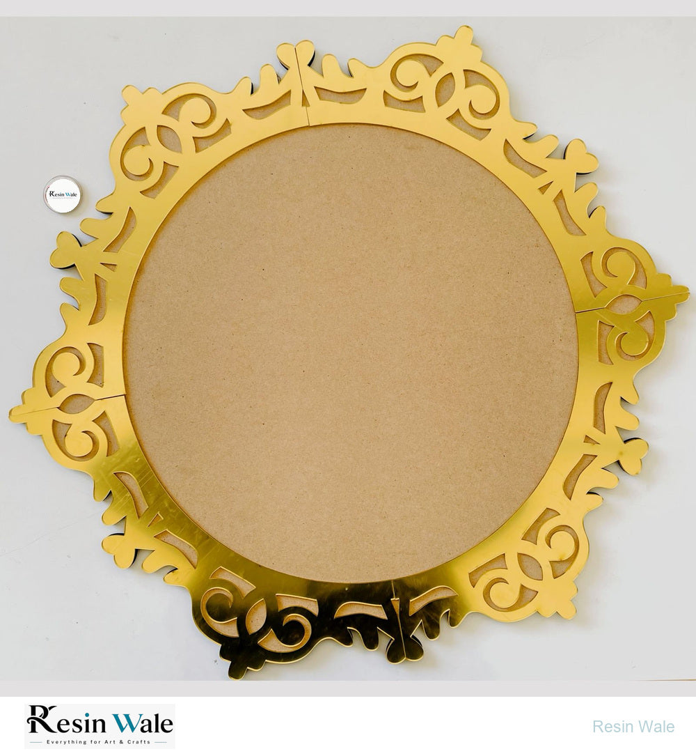 24" Designer Base With Border (A) - Resin Wale