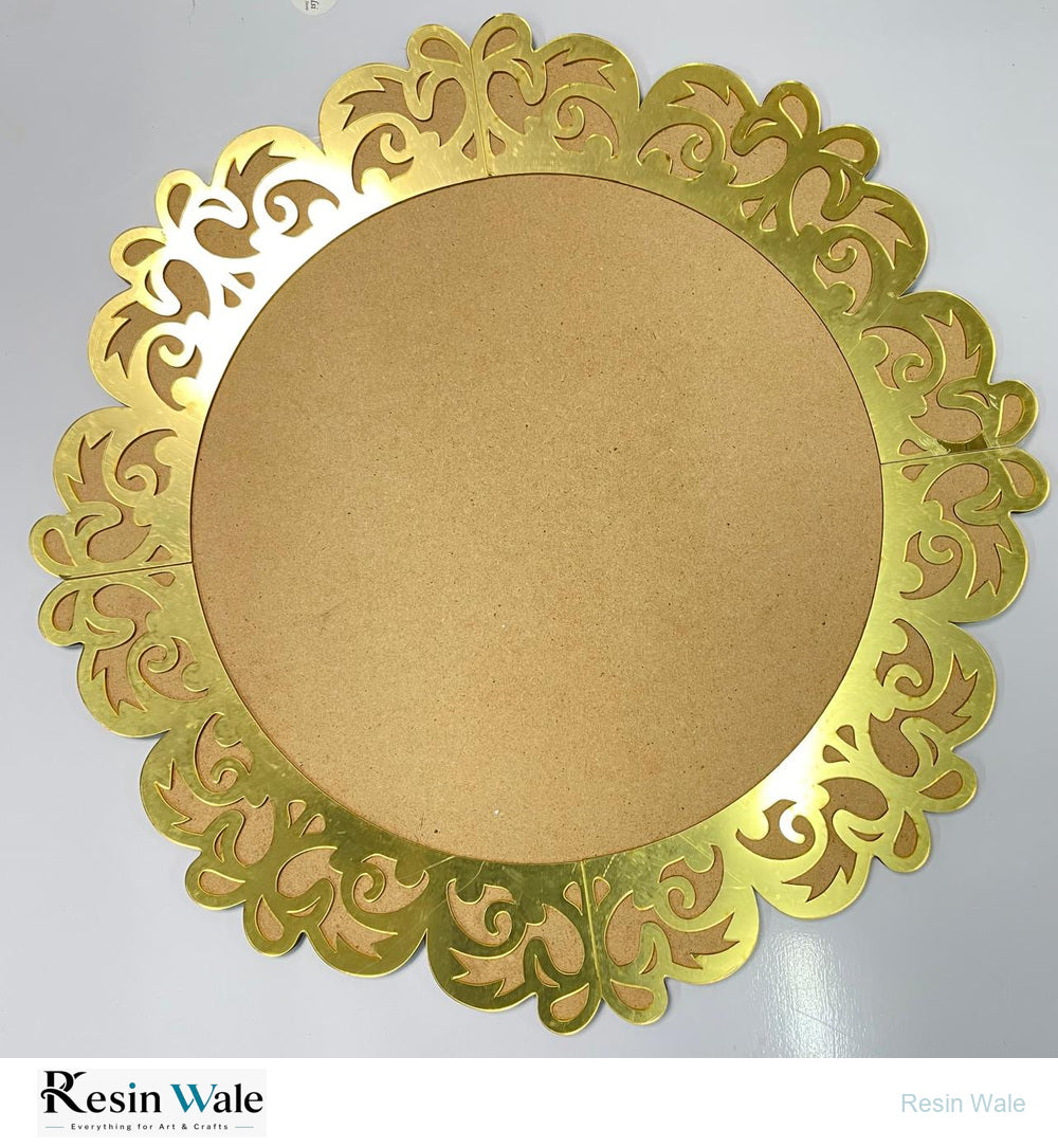 24" Designer Base With Border (B) - Resin Wale
