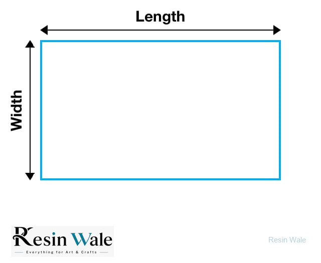 Custom Acrylic Cutout One Line - Silver - Resin Wale
