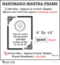 Custom Acrylic Mantra Frame Set - Resin Wale