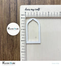 White Acrylic Window (E) - Resin Wale