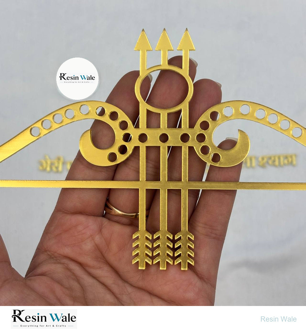 Custom Acrylic - Teen Baan logo Khatuji - Resin Wale