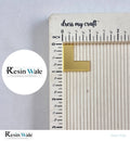 Acrylic Cutout - Corner (C) - Resin Wale
