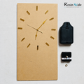 Rectangle Clock Set With Number | Resin Wale