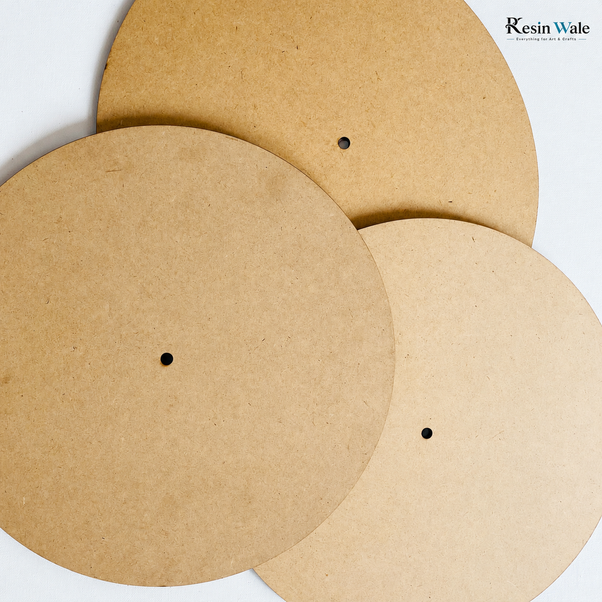 MDF Clock Base | Resin Wale
