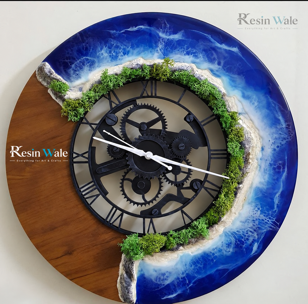 3D Gear Clock Base-Design A | Resin Wale