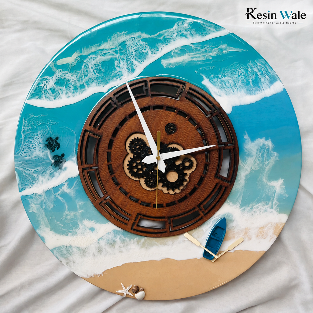 3D Gear Clock set-Design B | Resin Wale