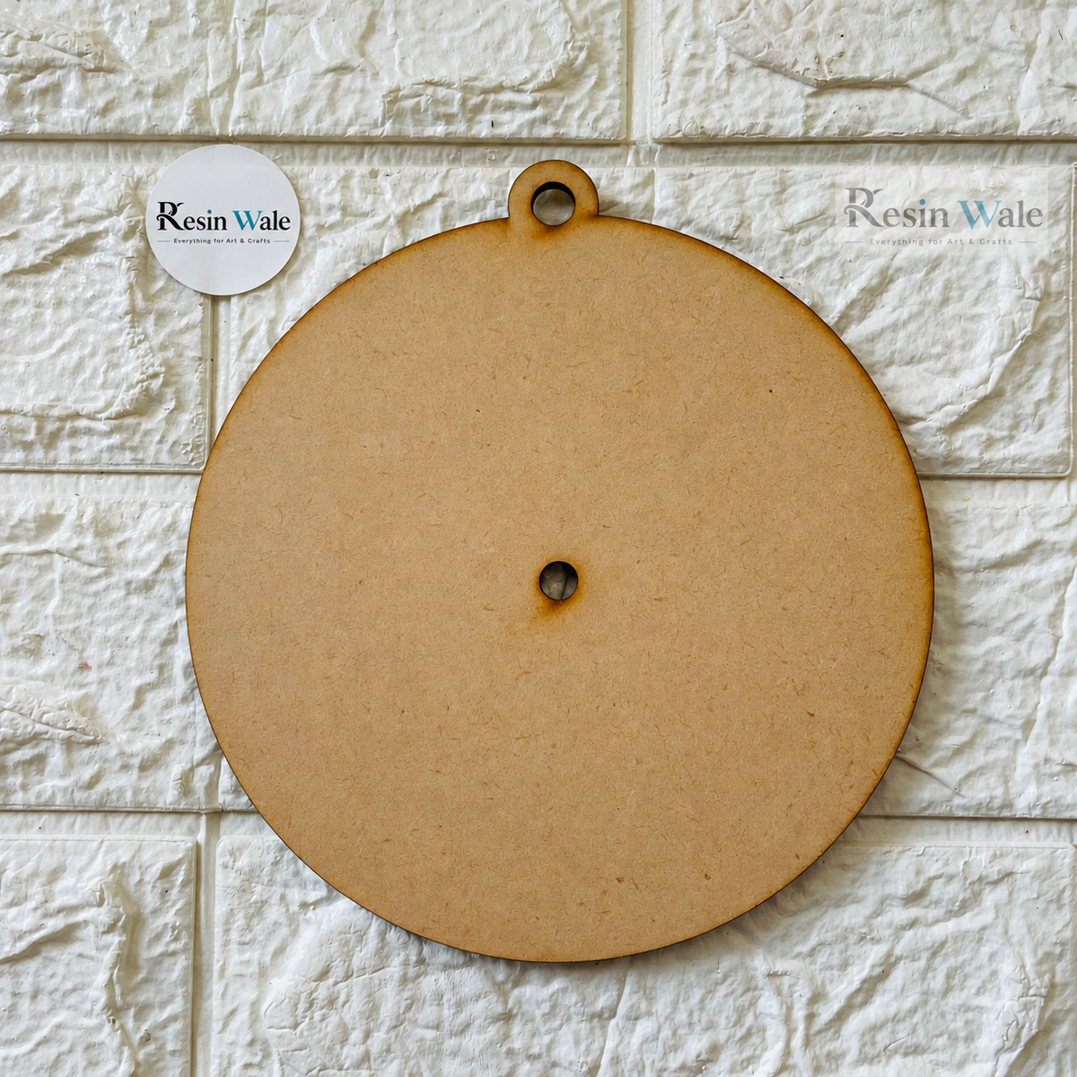 MDF Hanging Clock Base | Resin Wale