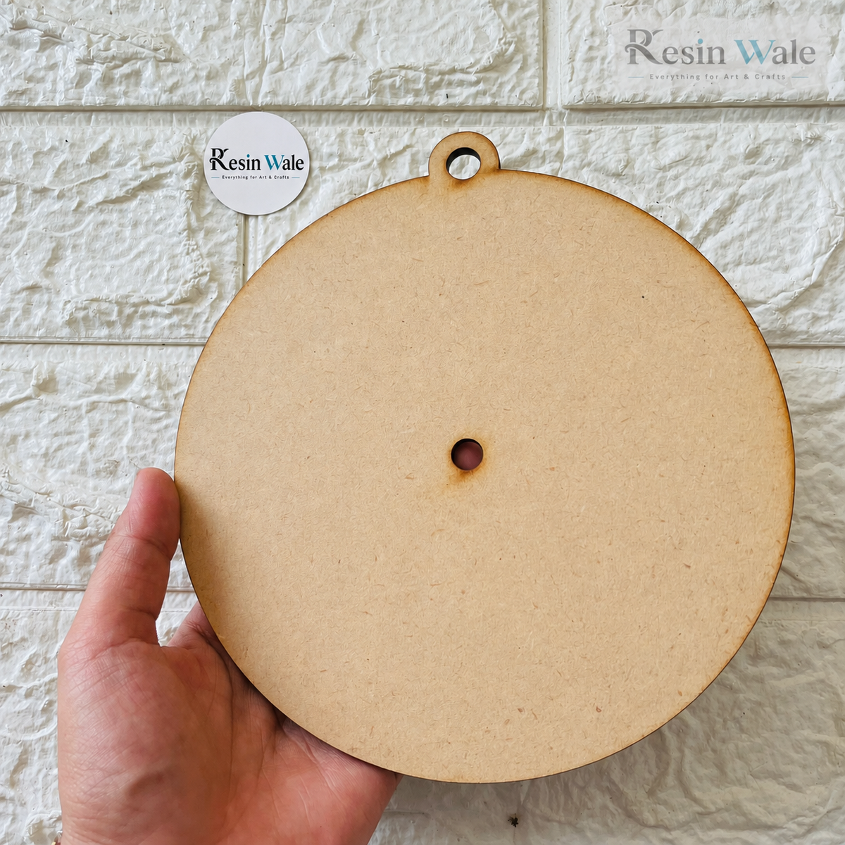 MDF Hanging Clock Base | Resin Wale