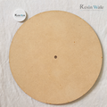11" MDF Clock Base | Resin Wale