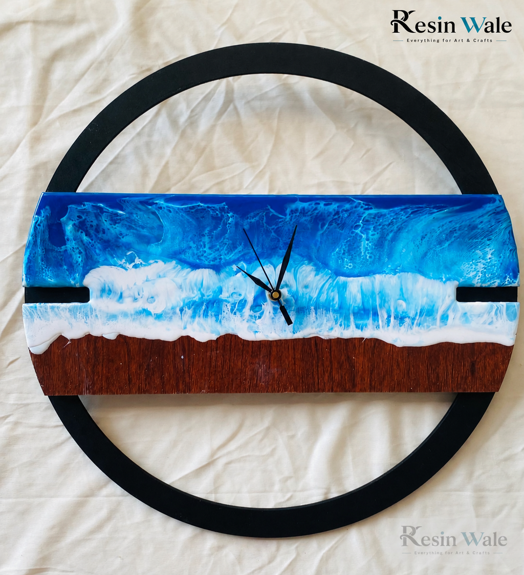 3D Clock Set - Design C | Resin Wale