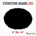 Custom MDF Base (B) - Oval Agate | Resin Wale