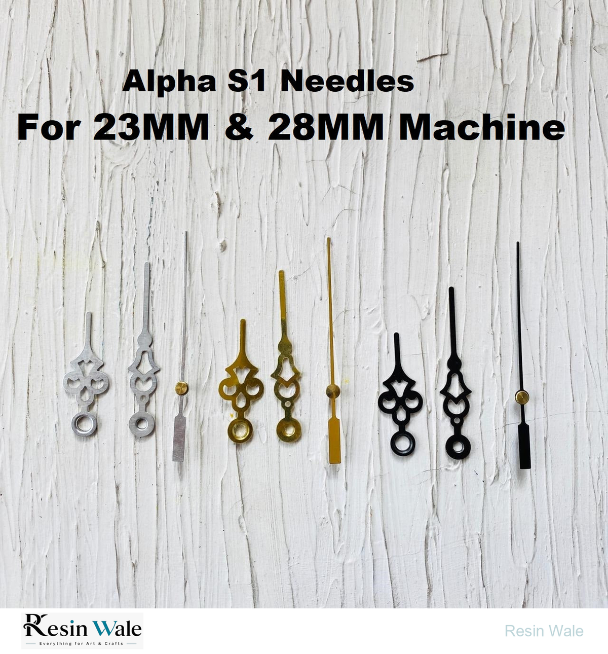 Alpha S1 Needles | Resin Wale