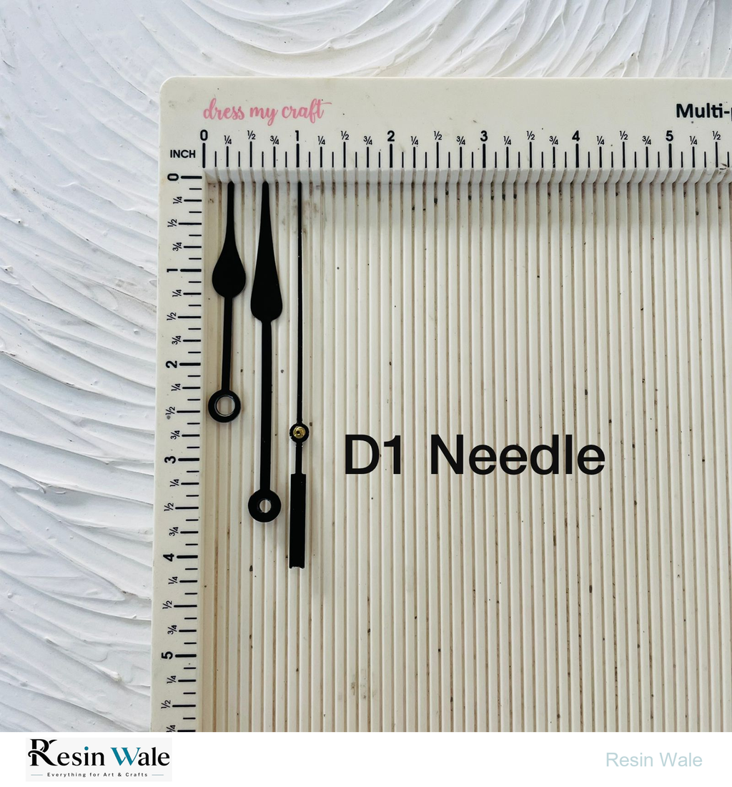 D1 Clock Hand Needles | Resin Wale