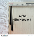 Alpha Big Needles 1 | Resin Wale