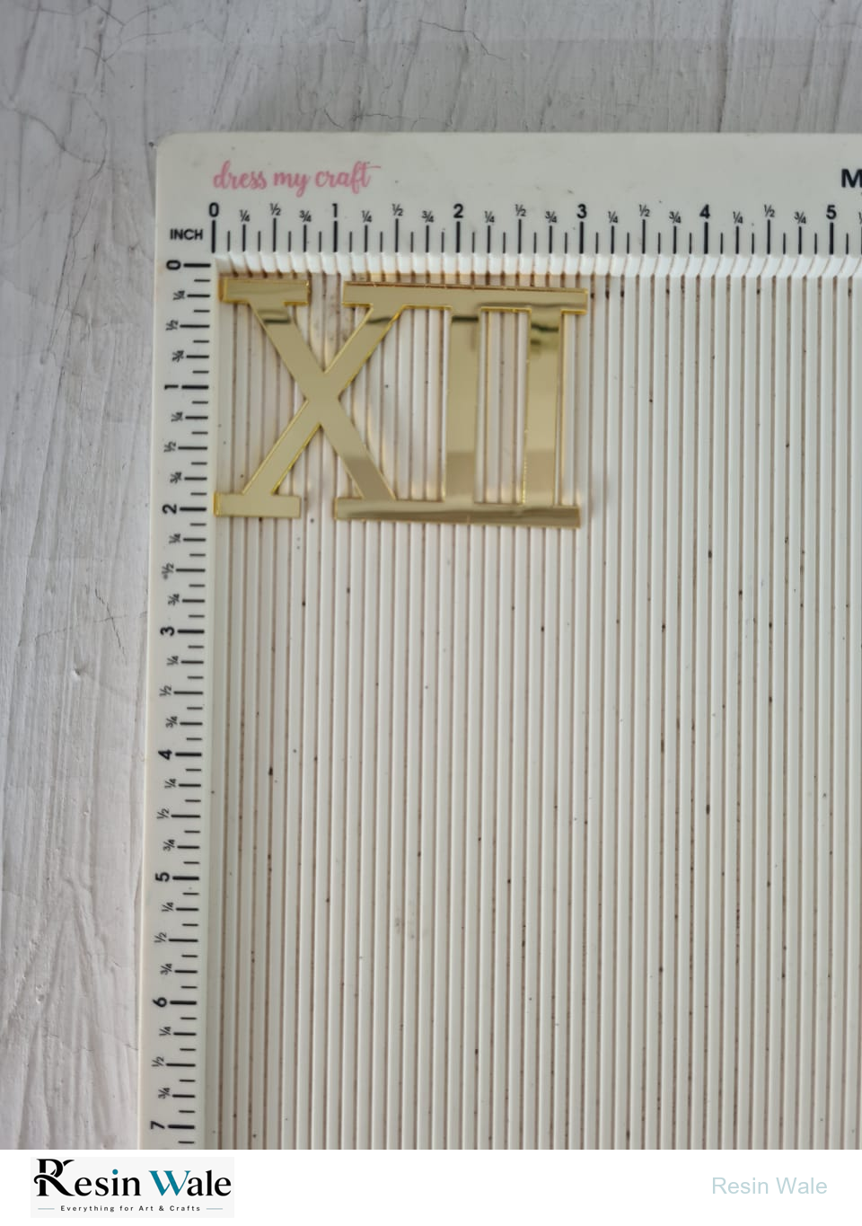 2" Roman number With Sticks | Resin Wale