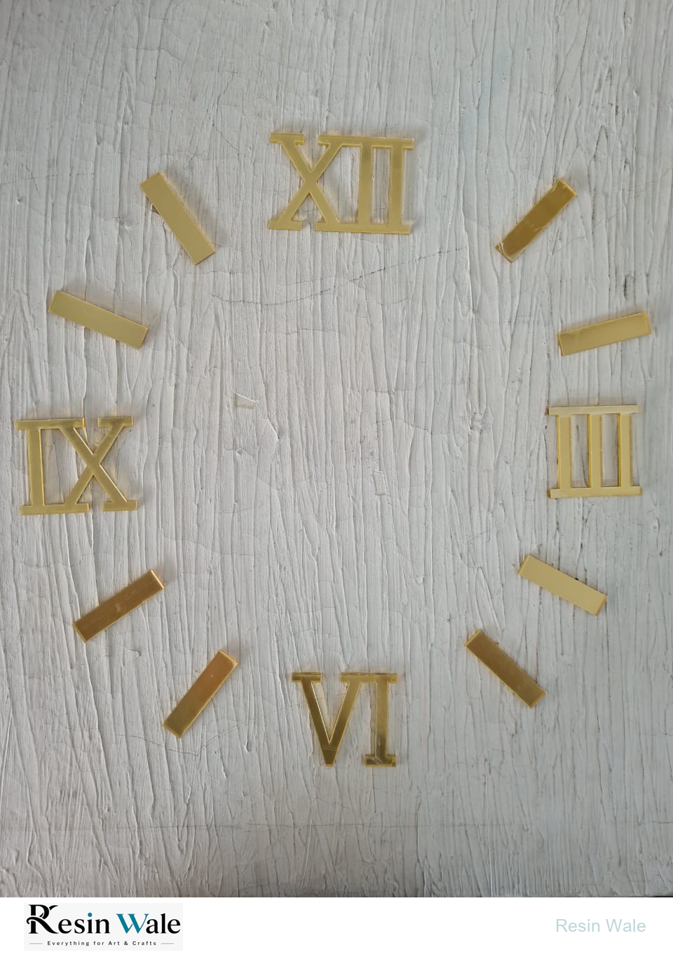 2" Roman number With Sticks | Resin Wale