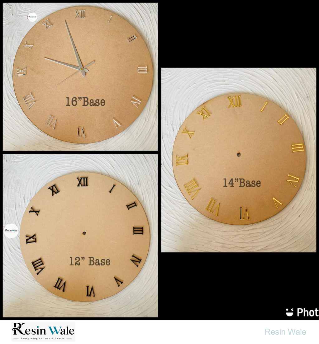 All 1" Roman Numbers | Resin Wale