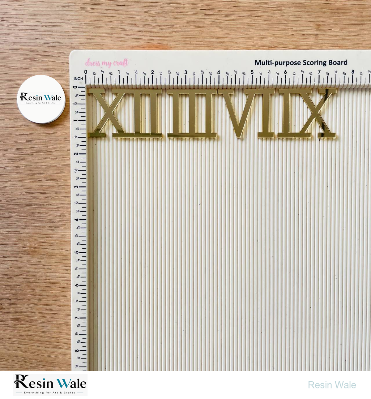 1.5" Roman Number With Sticks (B) | Resin Wale
