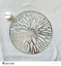 Designer Silver Acrylic Ring | Resin Wale