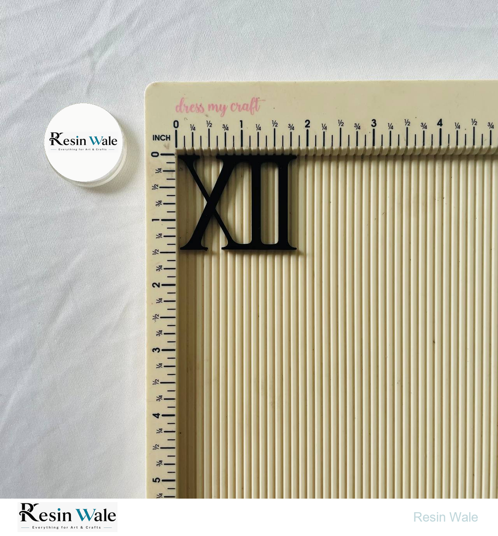 All 1.5" Roman Number | Resin Wale