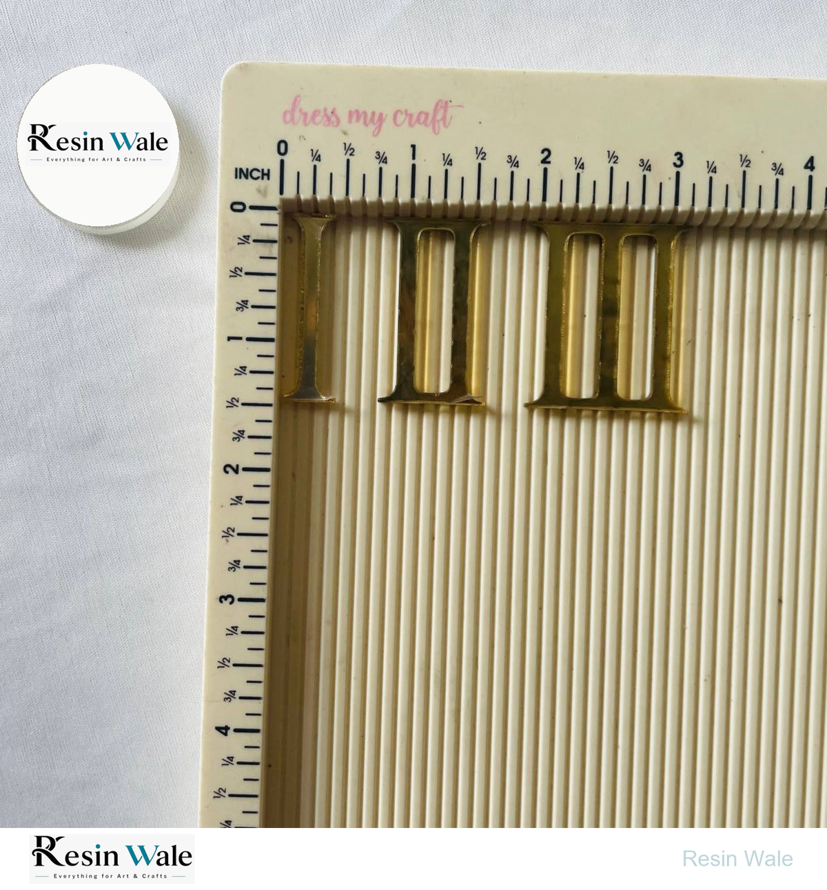 All 1.5" Roman Number | Resin Wale