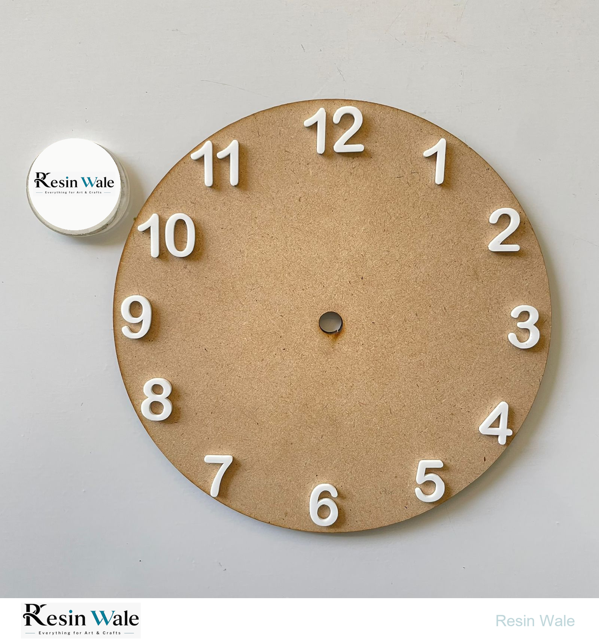 0.6" English Numbers | Resin Wale
