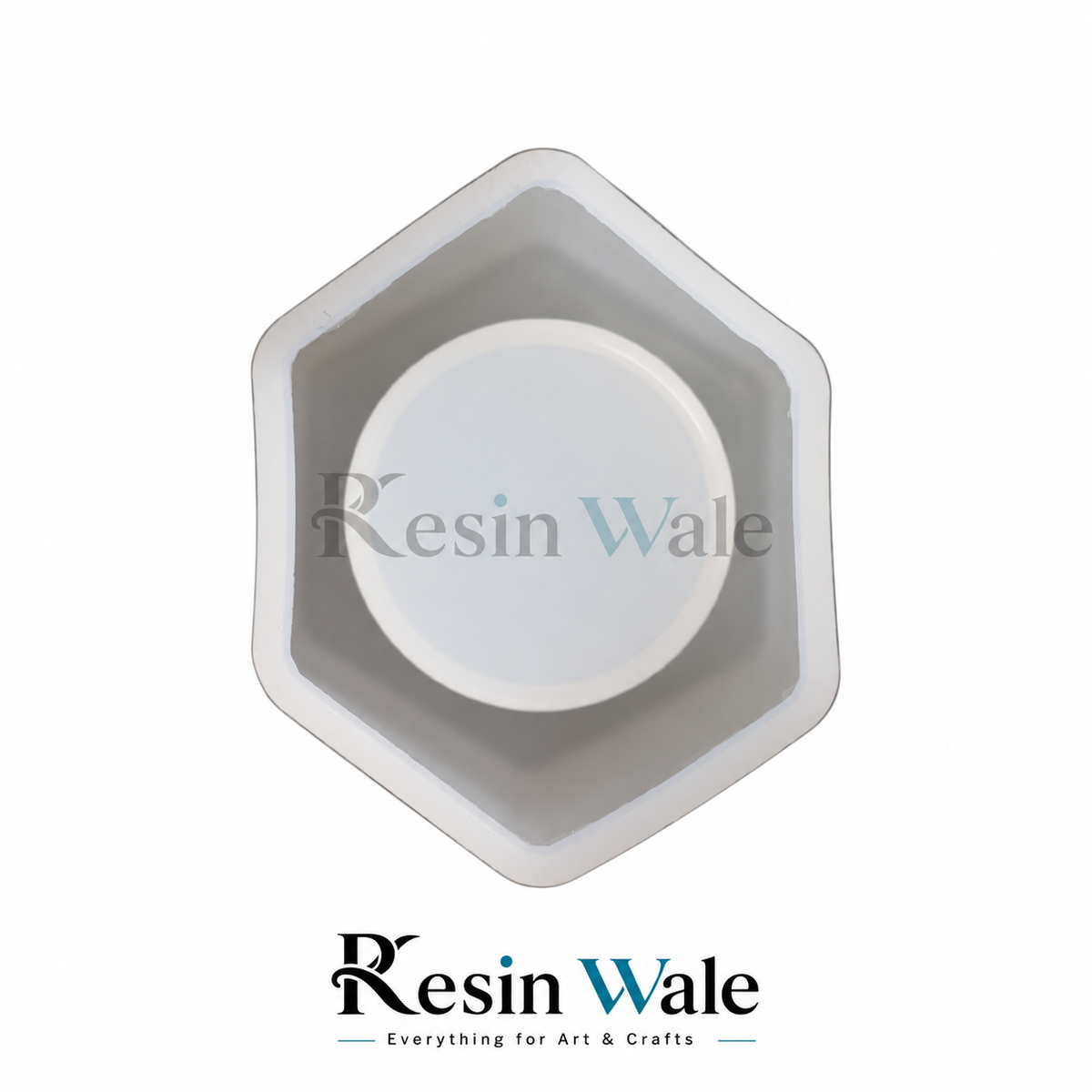 Resin Wale Hexagon Pen Stand Mould