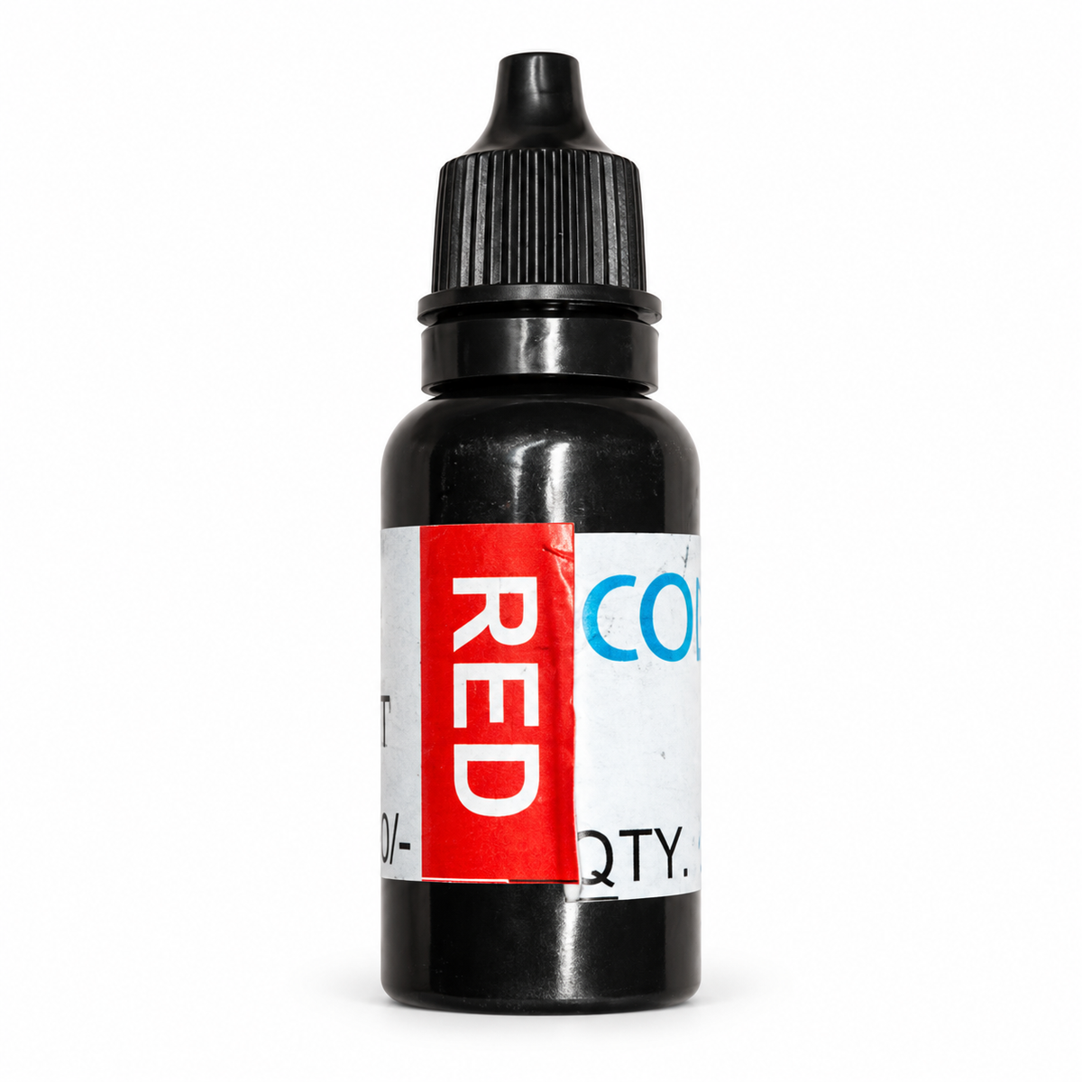 Red Concrete & Terra Art Pigment on white background