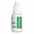 Green Concrete & Terra Art Pigment on white background