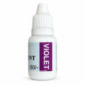 Violet Concrete & Terra Art Pigment on white background