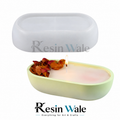 Resin Wale Small Ship Flower Pot Mould