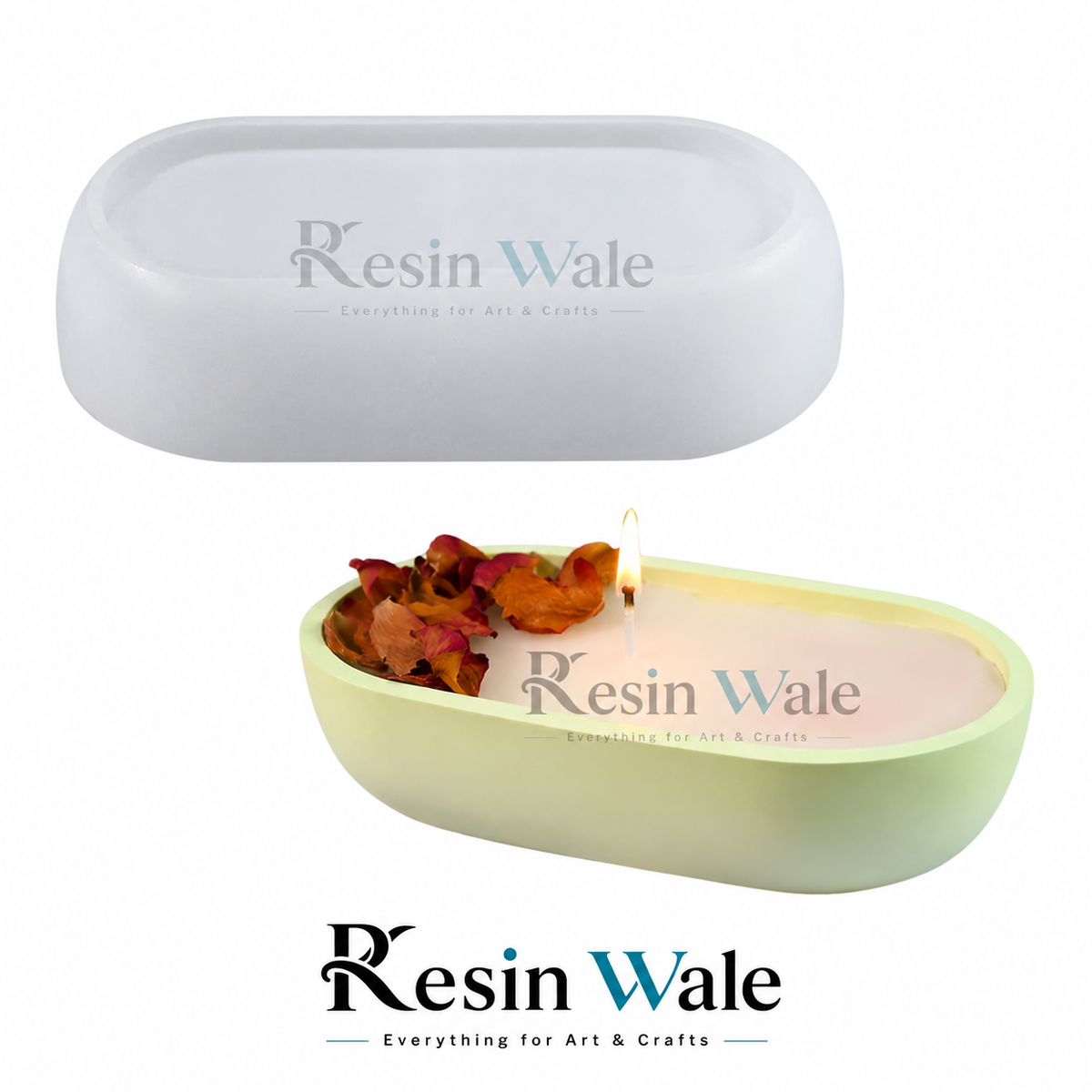 Resin Wale Large Ship Flower Pot Mould
