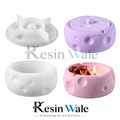 Resin Wale Round Cheese Storage Box Mould