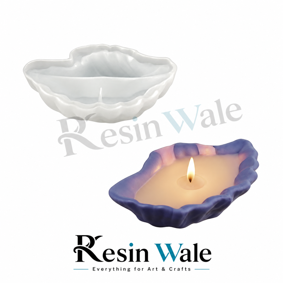 Resin Wale Shell Bowl Candle Mould