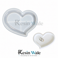 Resin Wale Heart Tray Mould