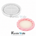 Resin Wale Large Design Love Twist Plate Tray Mould