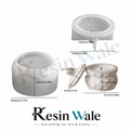 Resin Wale Classic Circle Jar Mould