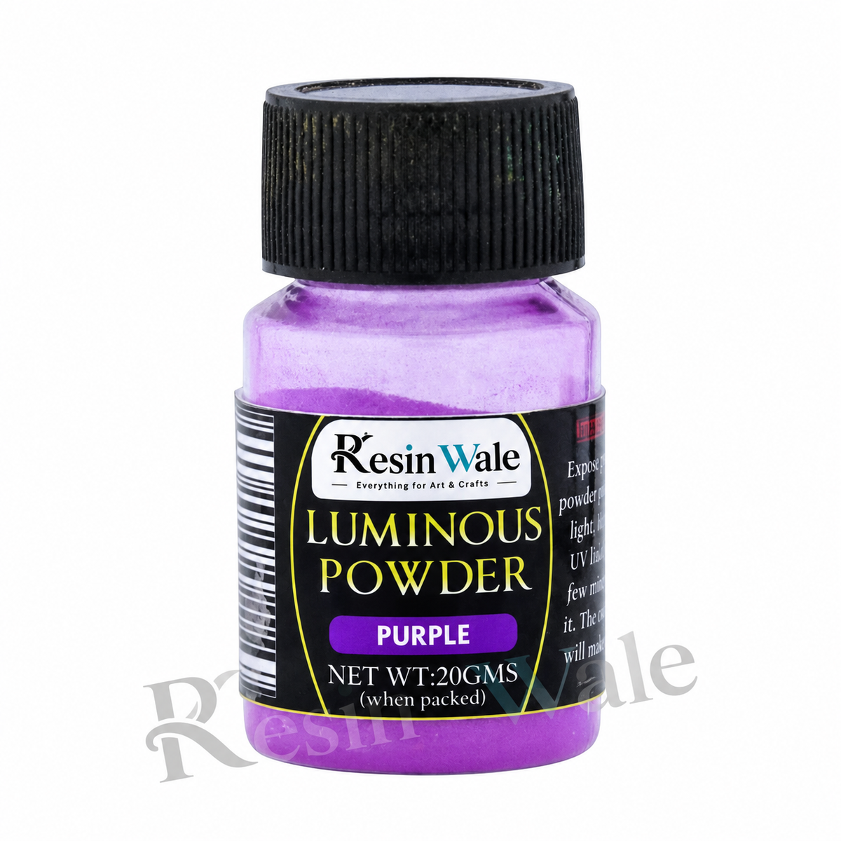 Resin Wale Luminous Powder Pigment Purple LCP01