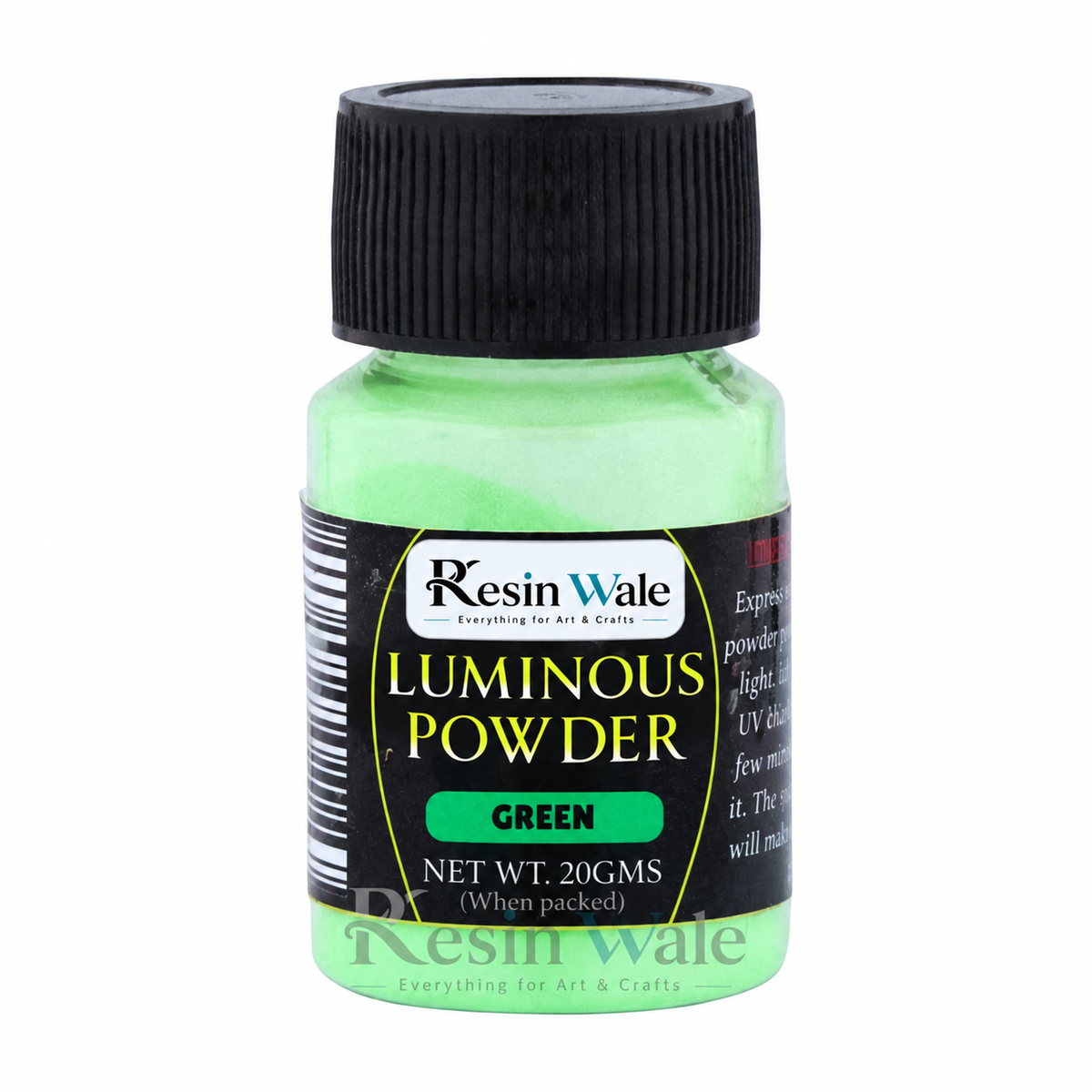 Resin Wale Luminous Powder Pigment Green LCP07