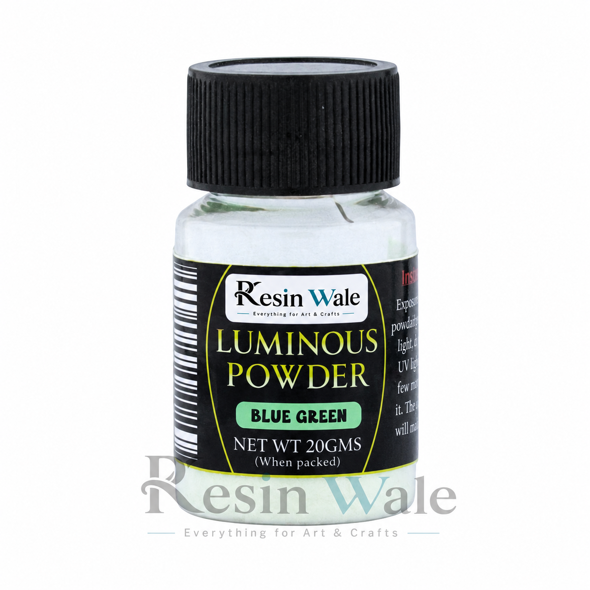 Resin Wale Luminous Powder Pigment Blue Green LCP08