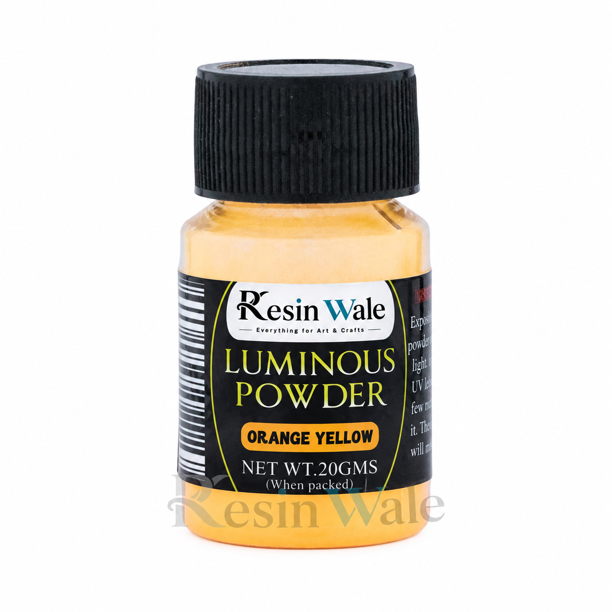 Resin Wale Luminous Powder Pigment Orange Yellow LCP10