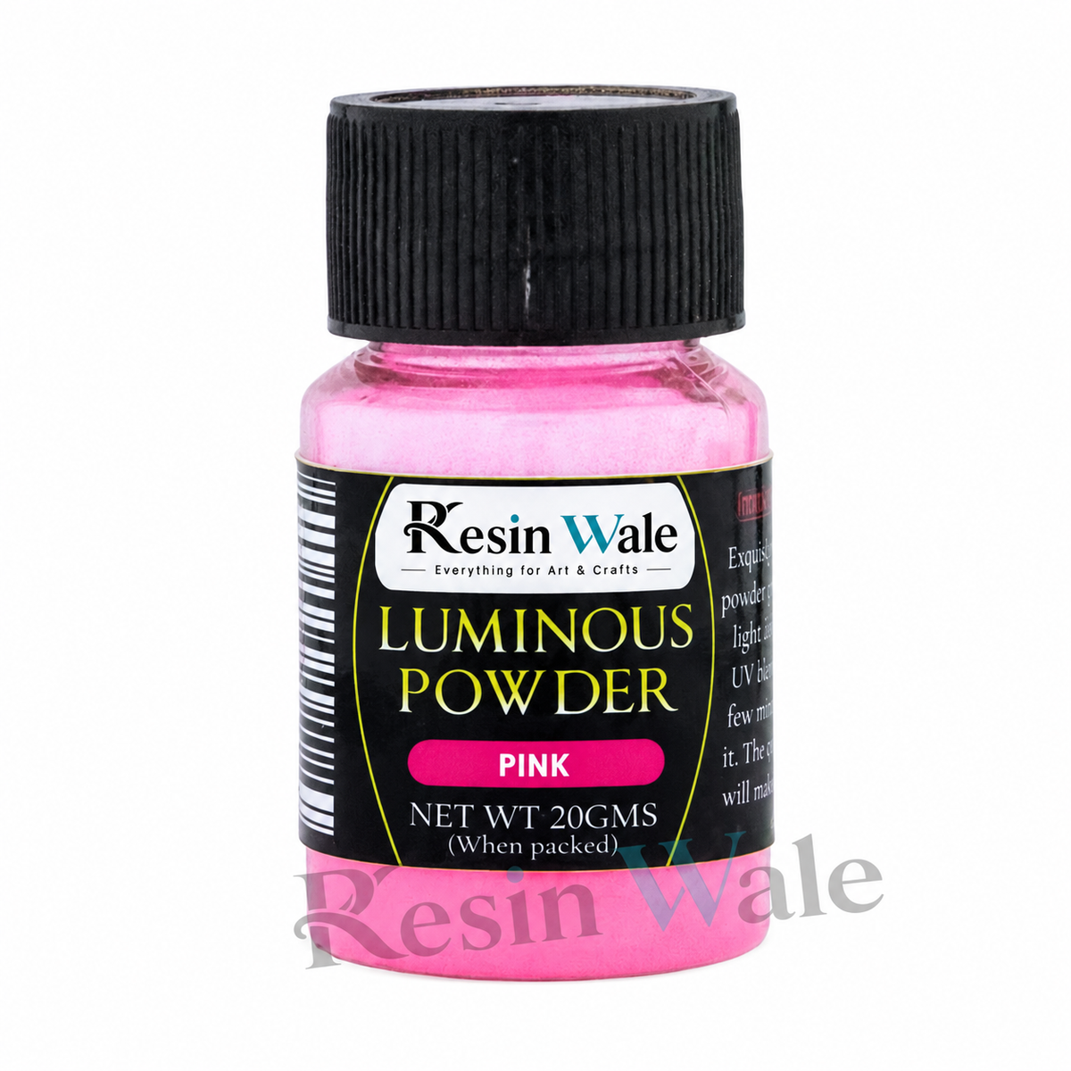 Resin Wale Luminous Powder Pigment Pink LCP11