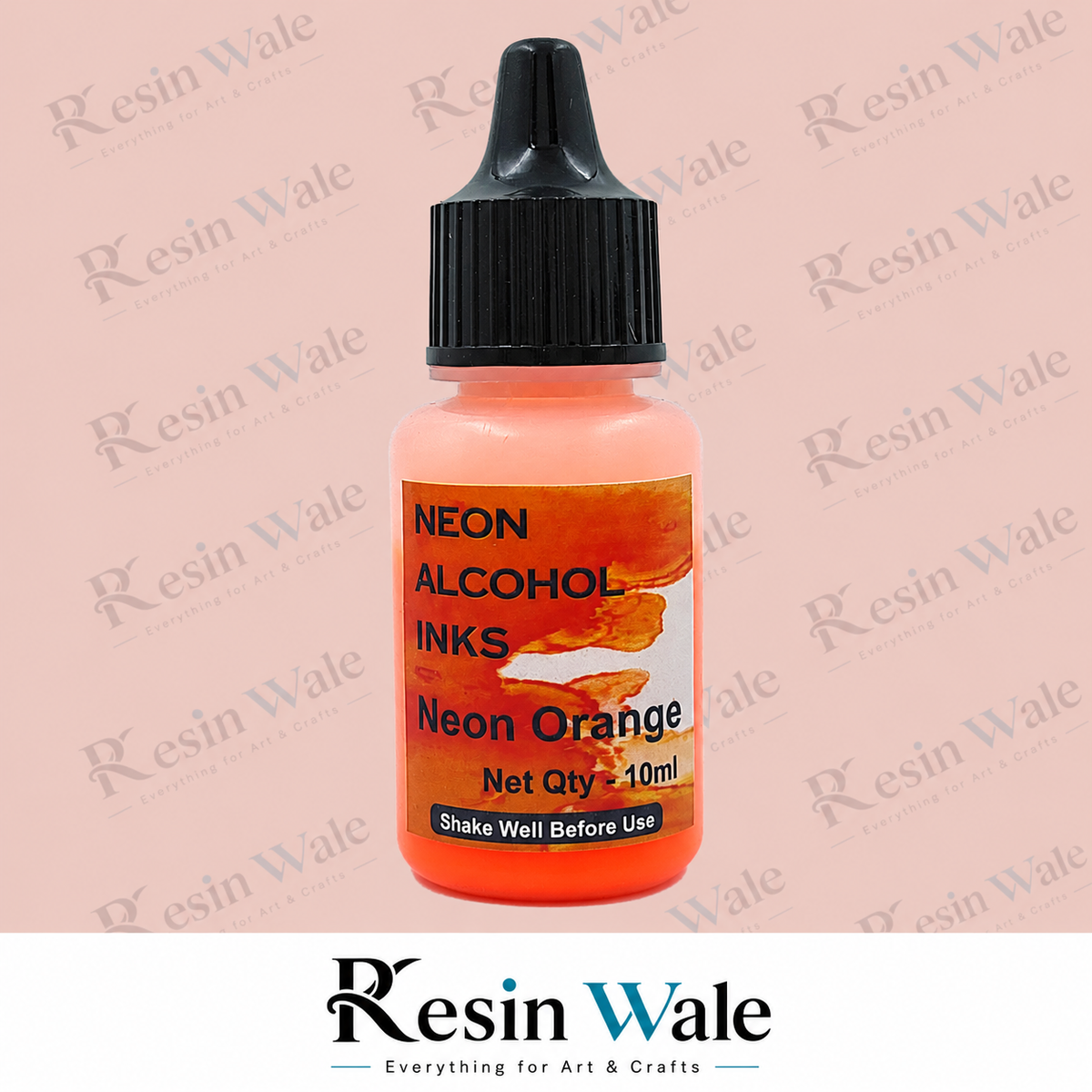 Neon Alcohol Ink Orange - AI105 - Resin Wale