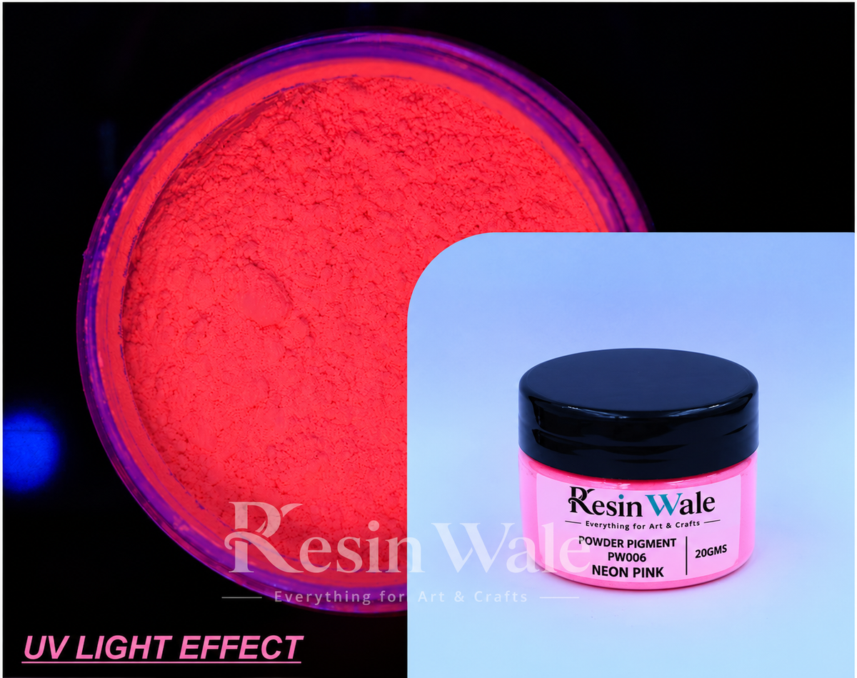 Resin Wale Neon Powder Pigment Pink PW006
