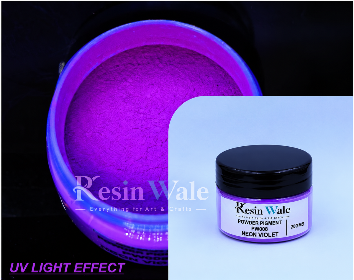 Resin Wale Neon Powder Pigment Violet PW008