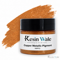 Resin Wale Copper Metallic Pigment — NMP02, original jar with branded label and watermark