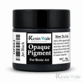Jet Black Opaque Resin Pigment 20 g – OP002 Resin Wale