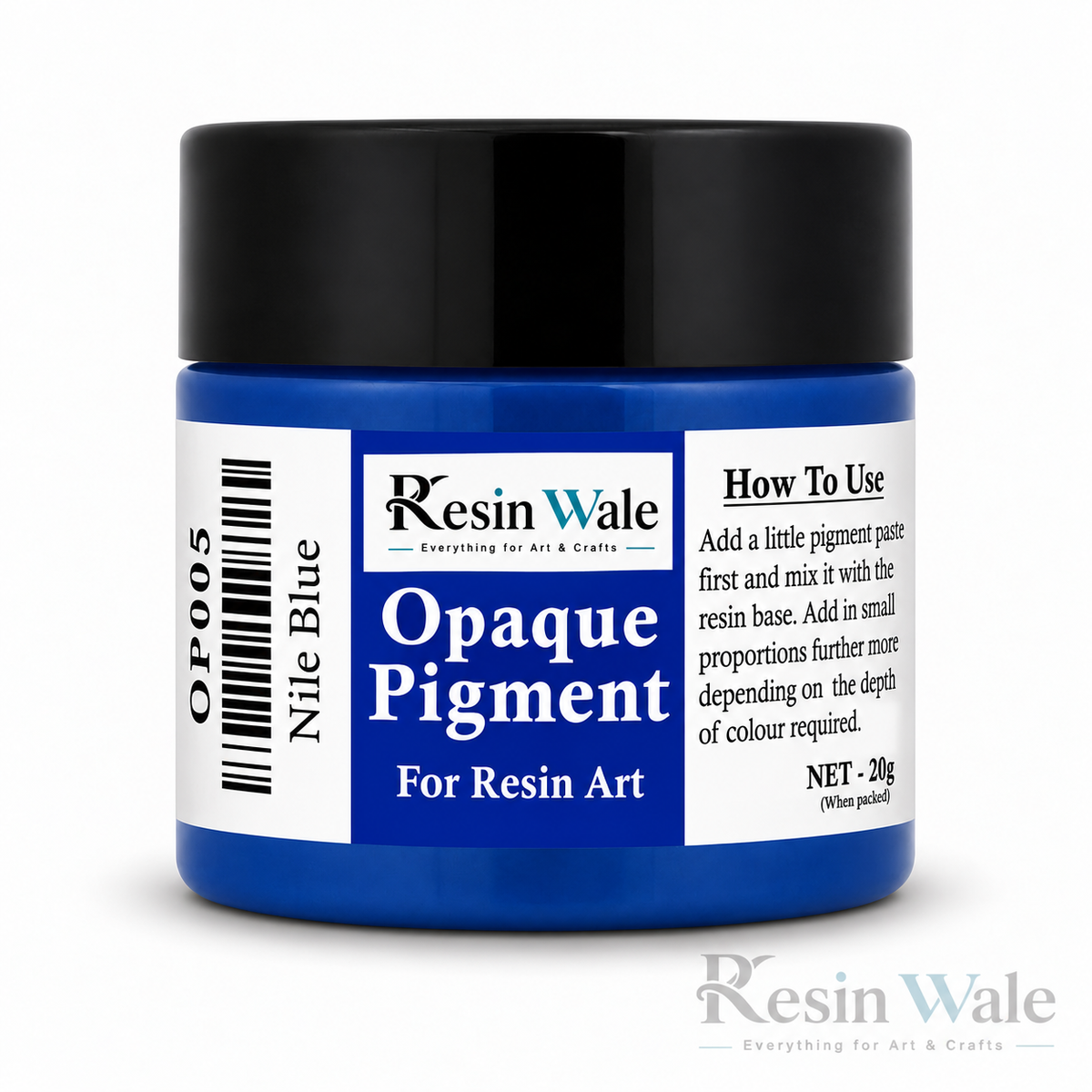 Resin Wale Nile Blue Opaque Resin Pigment – 20 g OP005