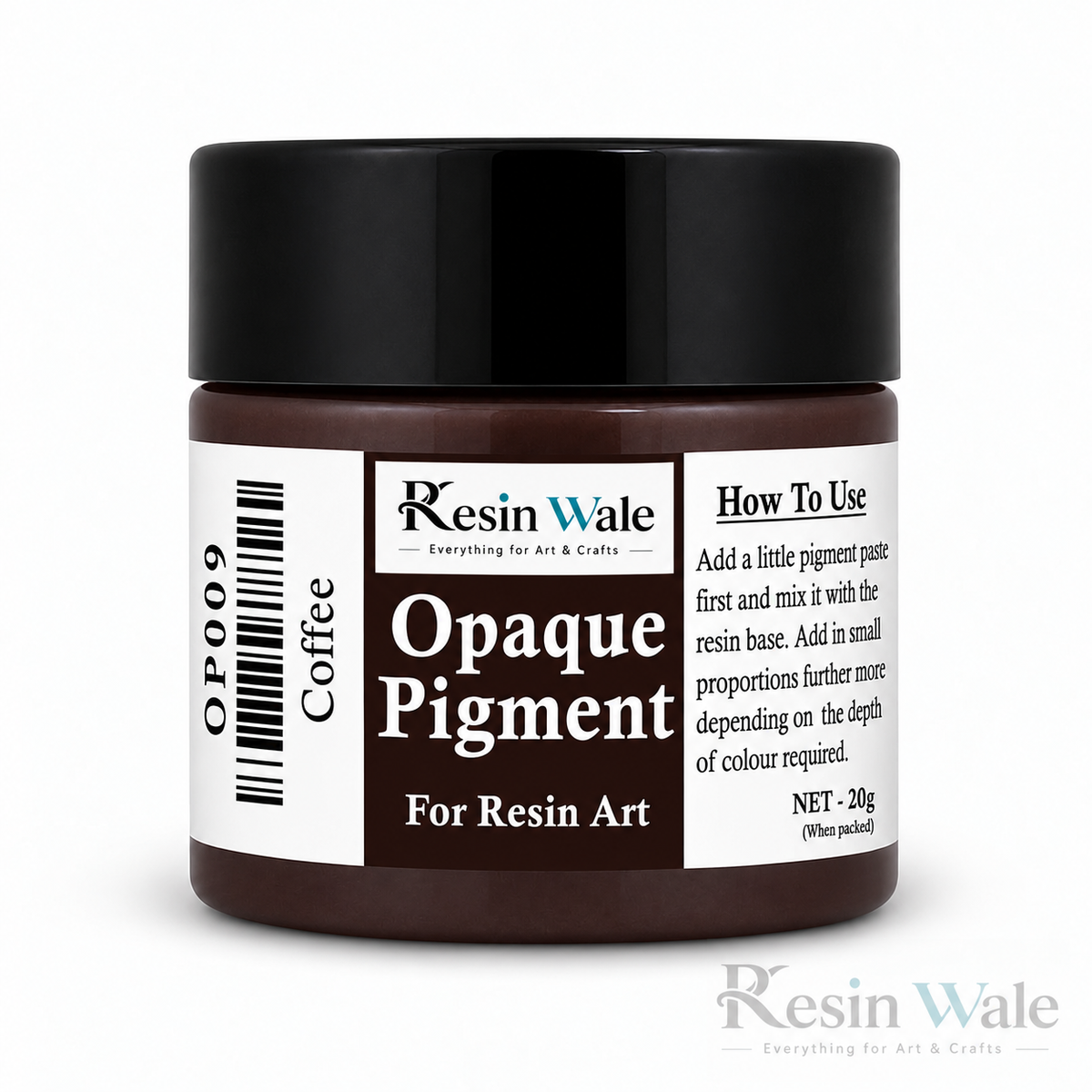 Resin Wale Coffee Opaque Resin Pigment – 20 g OP009